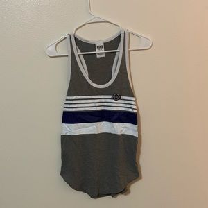 Grey PINK tank top